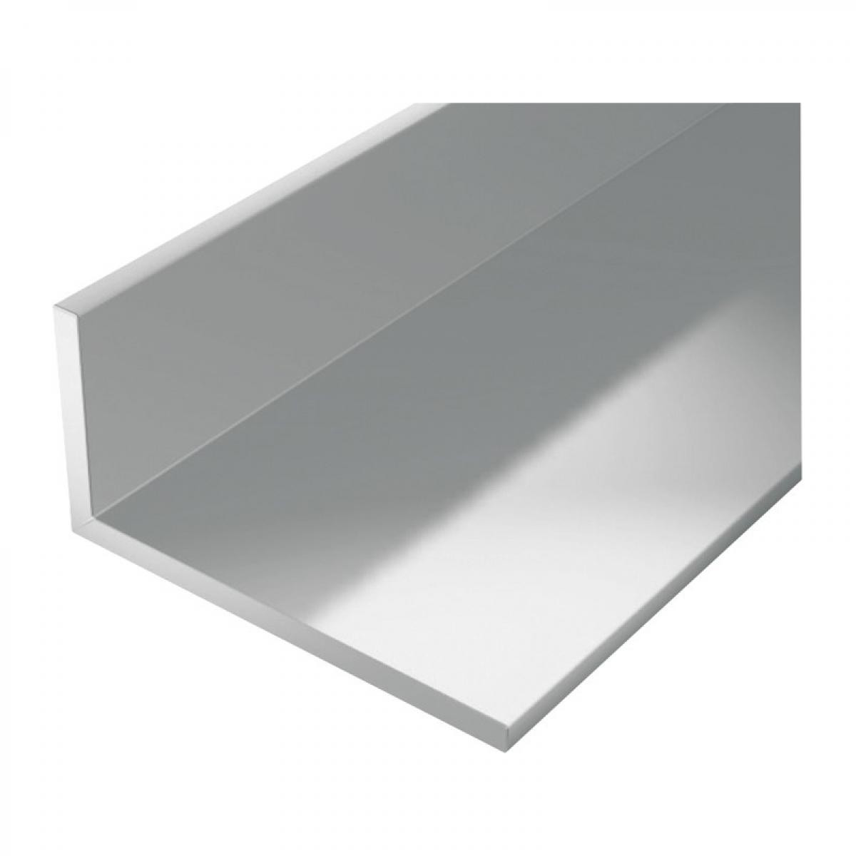 Gah Alberts - Profil d'angle en aluminium 2000/20x10mm argent - Profilé de finition pour carrelage