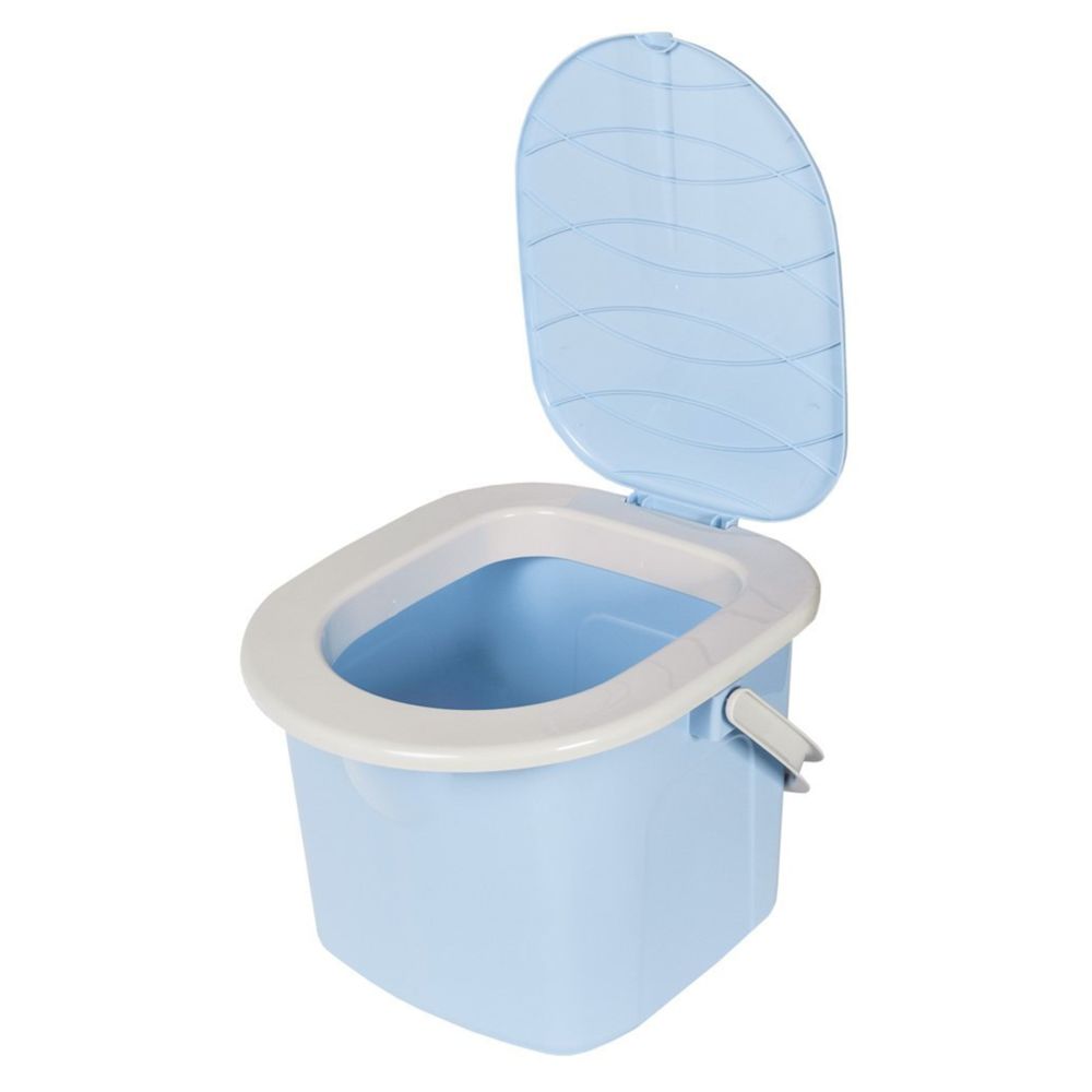 Branq - Toilette touristique camping portable pour les enfants bleu 15,5L BranQ - Bidet