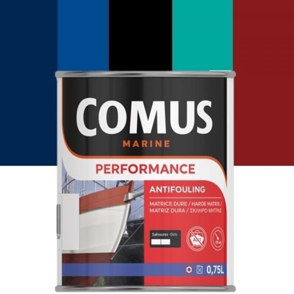 Comus - PERFORMANCE NB BLEU MARINE 0,75L - Antifouling tous bateaux et coques (sauf aluminium) - COMUS - Peinture intérieure