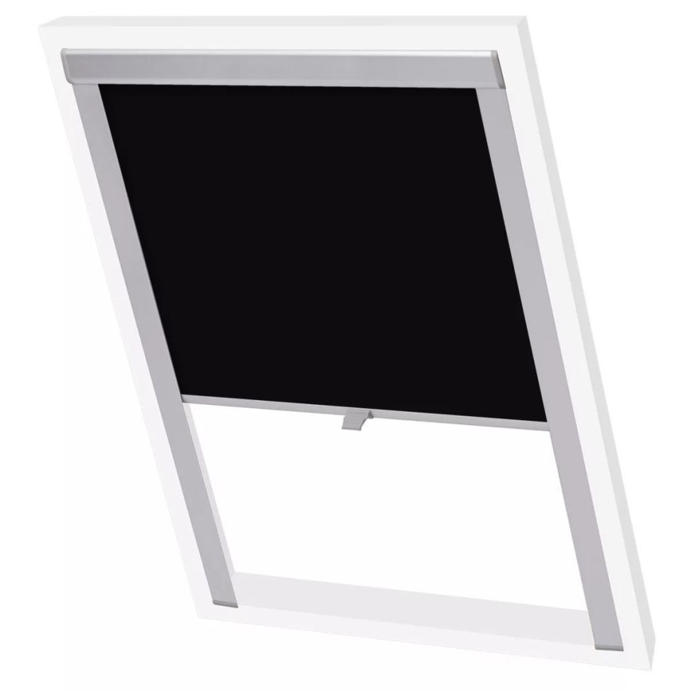 marque generique - Inedit Habillages de fenêtre serie Tirana Store enrouleur occultant Noir 206 - Store compatible Velux