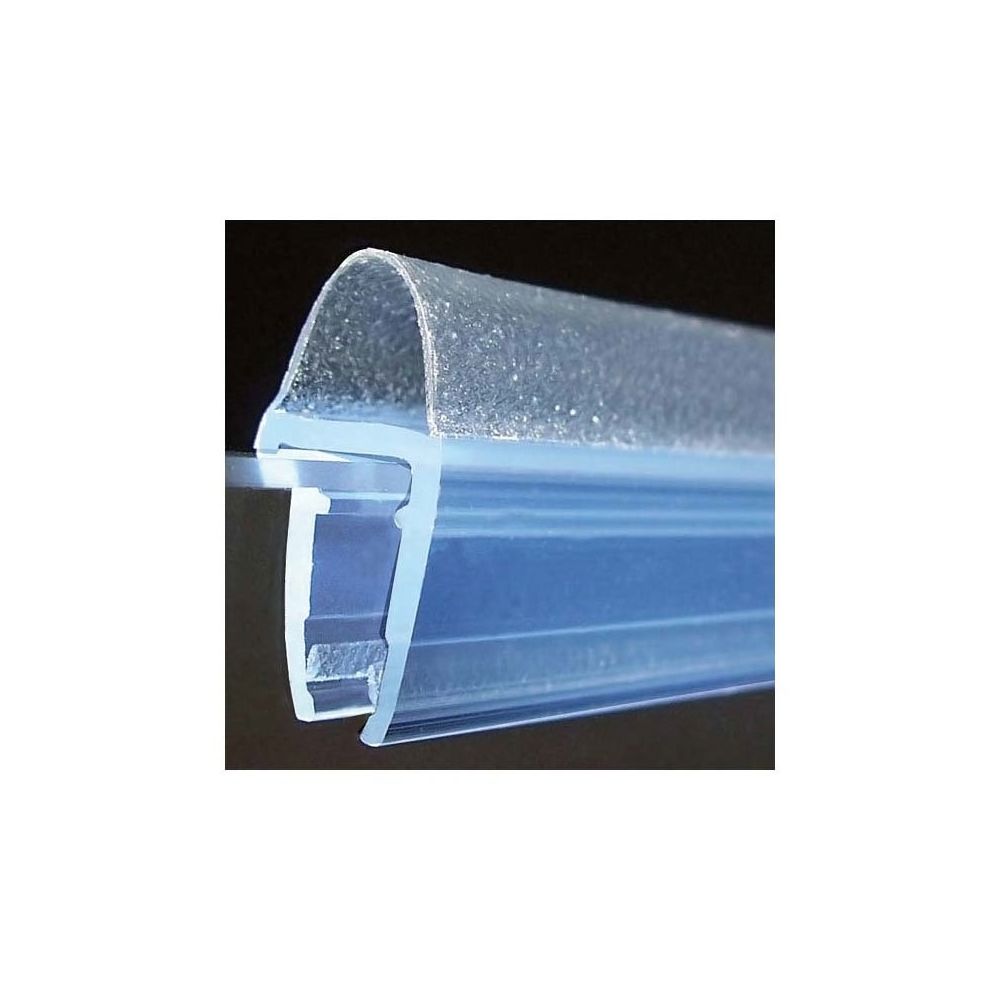 Adler - Joint d'étanchéité bi-dureté translucide tubulaire - Pour verre d'épaisseur : 6 à 8 mm - Longueur : 1950 mm - ADLER - Mastic, silicone, joint