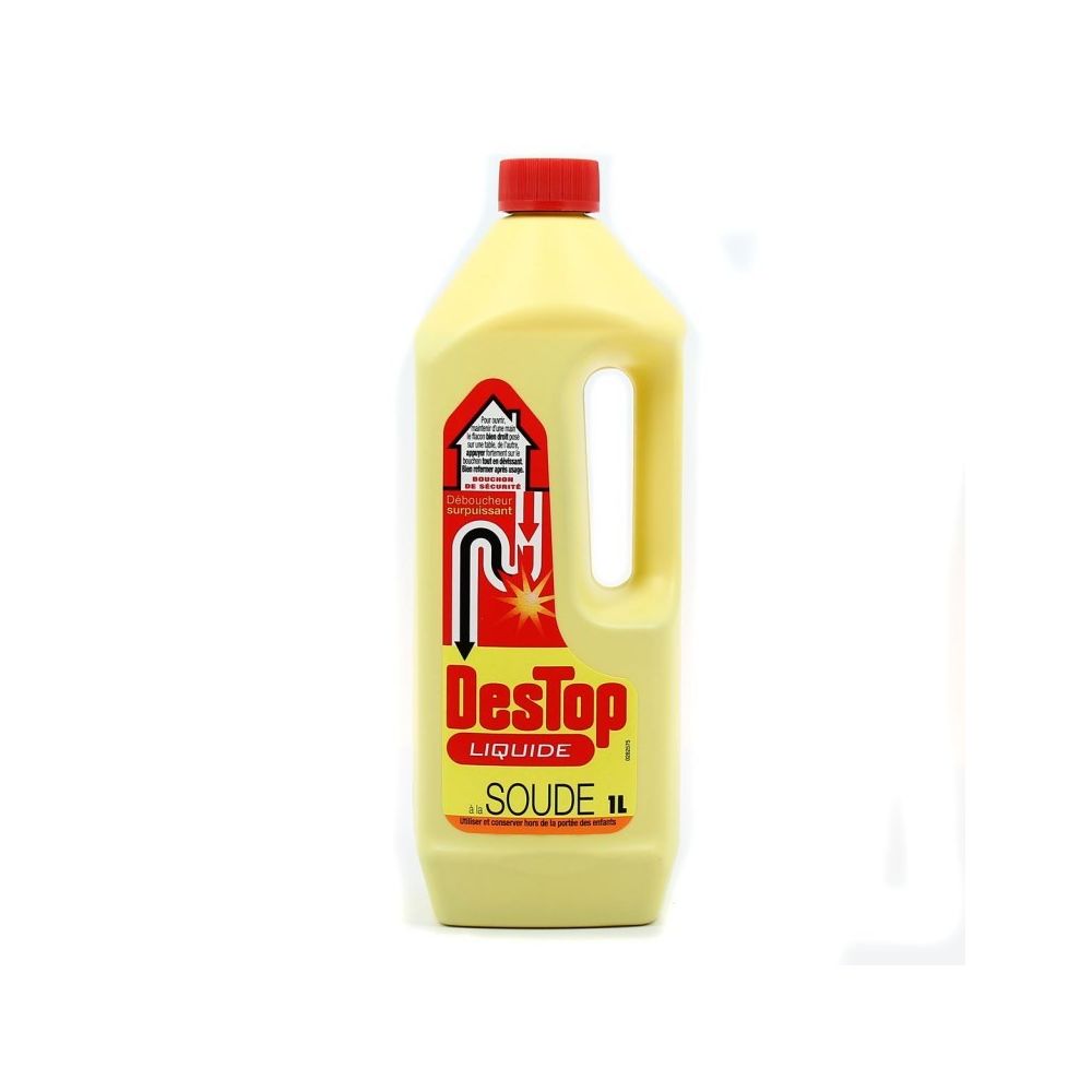 Destop - Déboucheur DESTOP classique liquide - 1 litre - DESTOP - Fosse septique
