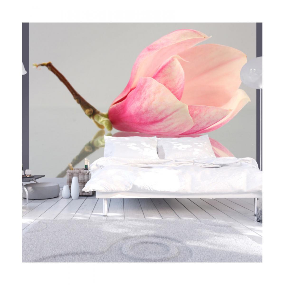 Artgeist - Papier peint - Fleur de magnolia solitaire 400x309 - Papier peint