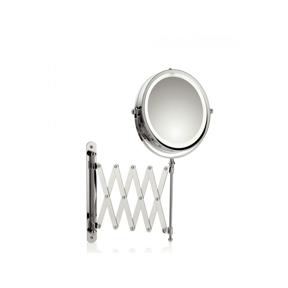 Kela - Miroir Grossissant Mural Lumineux Led (x5) Rond Valérie - Miroir de salle de bain