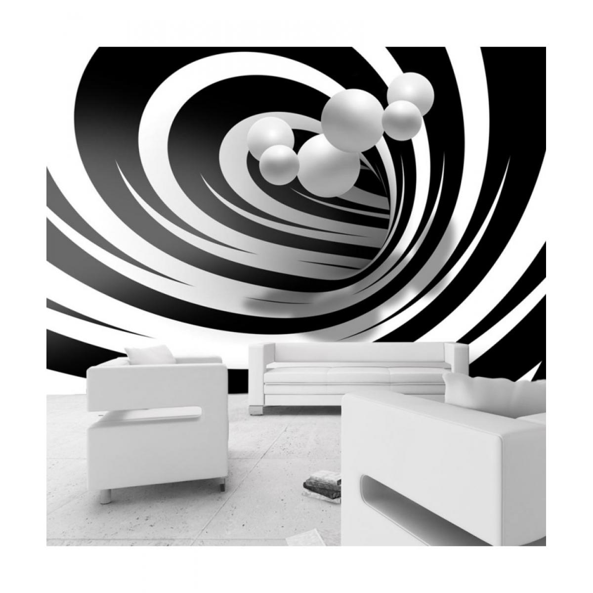 Artgeist - Papier peint - Twisted In Black & White 200x140 - Papier peint