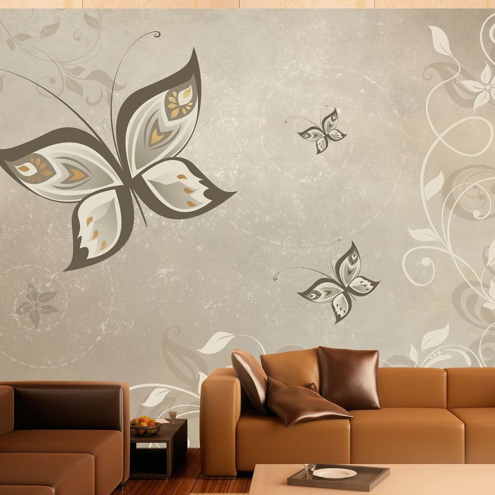 marque generique - 150x105 Papier peint Animaux Contemporain Butterfly wings - Papier peint