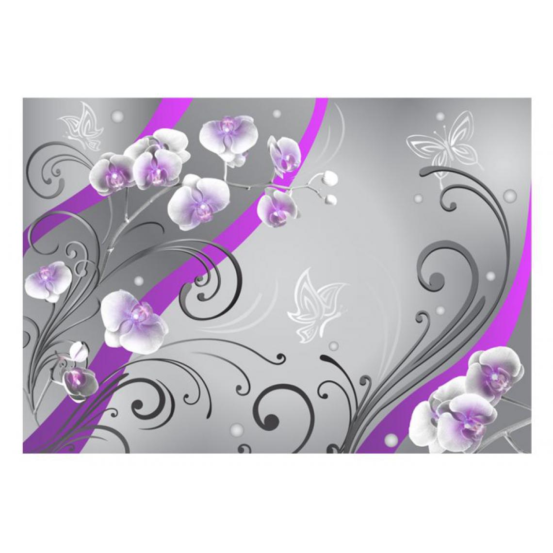 Artgeist - Papier peint - Purple orchids - variation .Taille : 250x175 - Papier peint