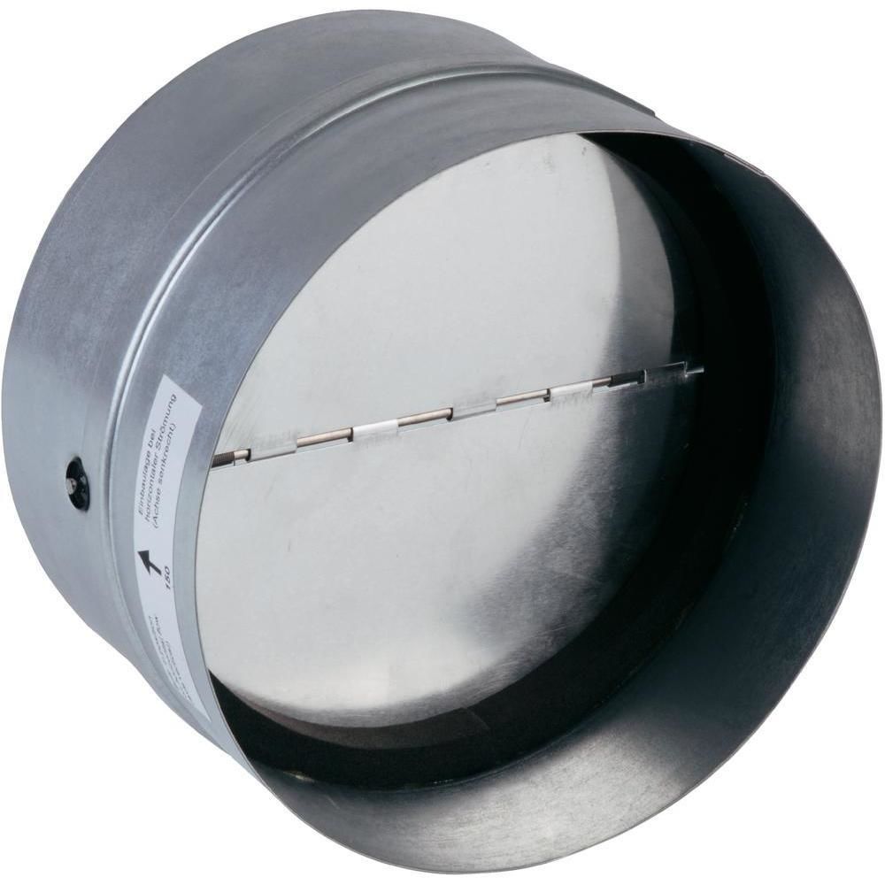 Unelvent - clapet anti-retour - en galva - diamètre 100 mm - unelvent 860085 - Grille d'aération