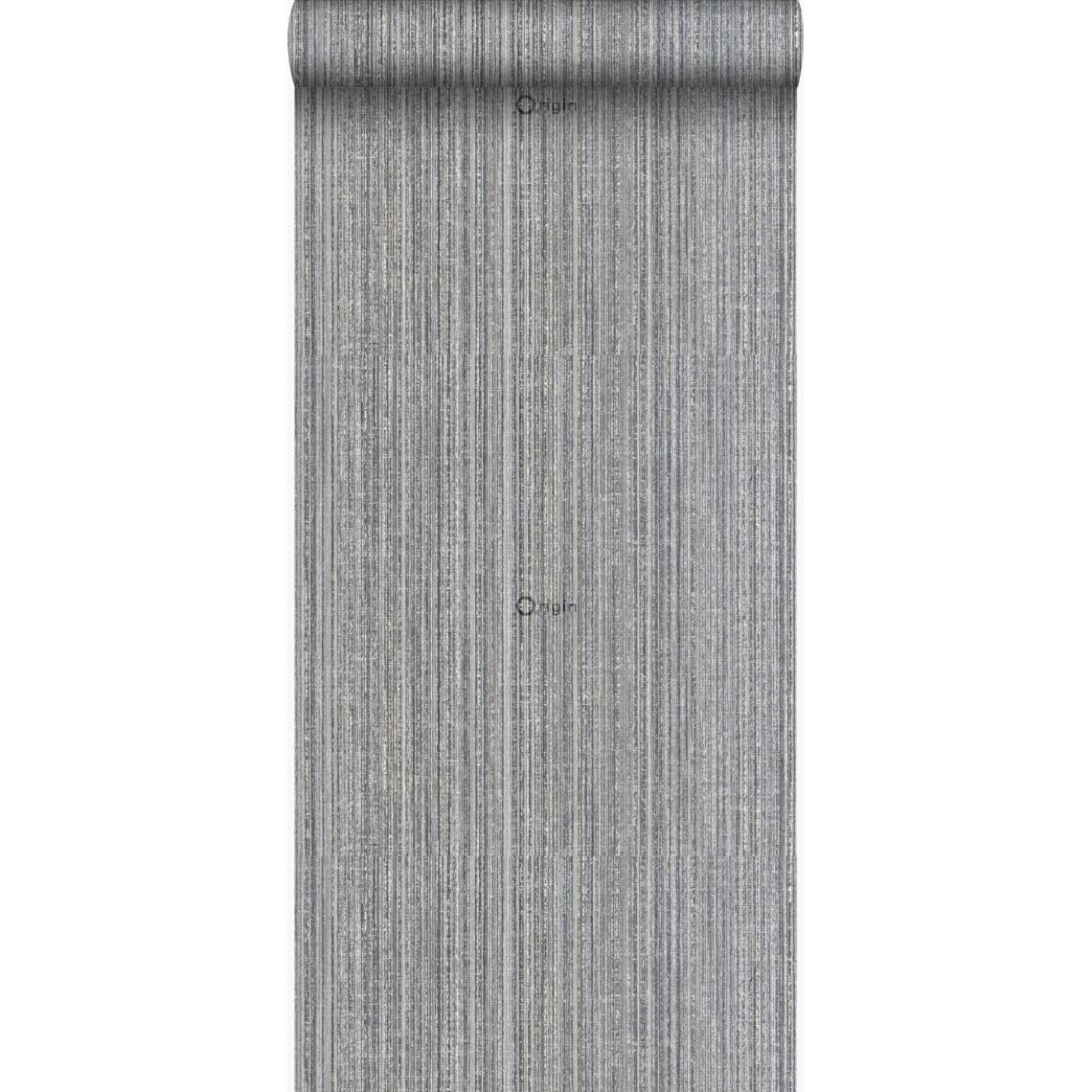Origin - Origin papier peint texture gris foncé - 306730 - 70 cm x 10,05 m - Papier peint