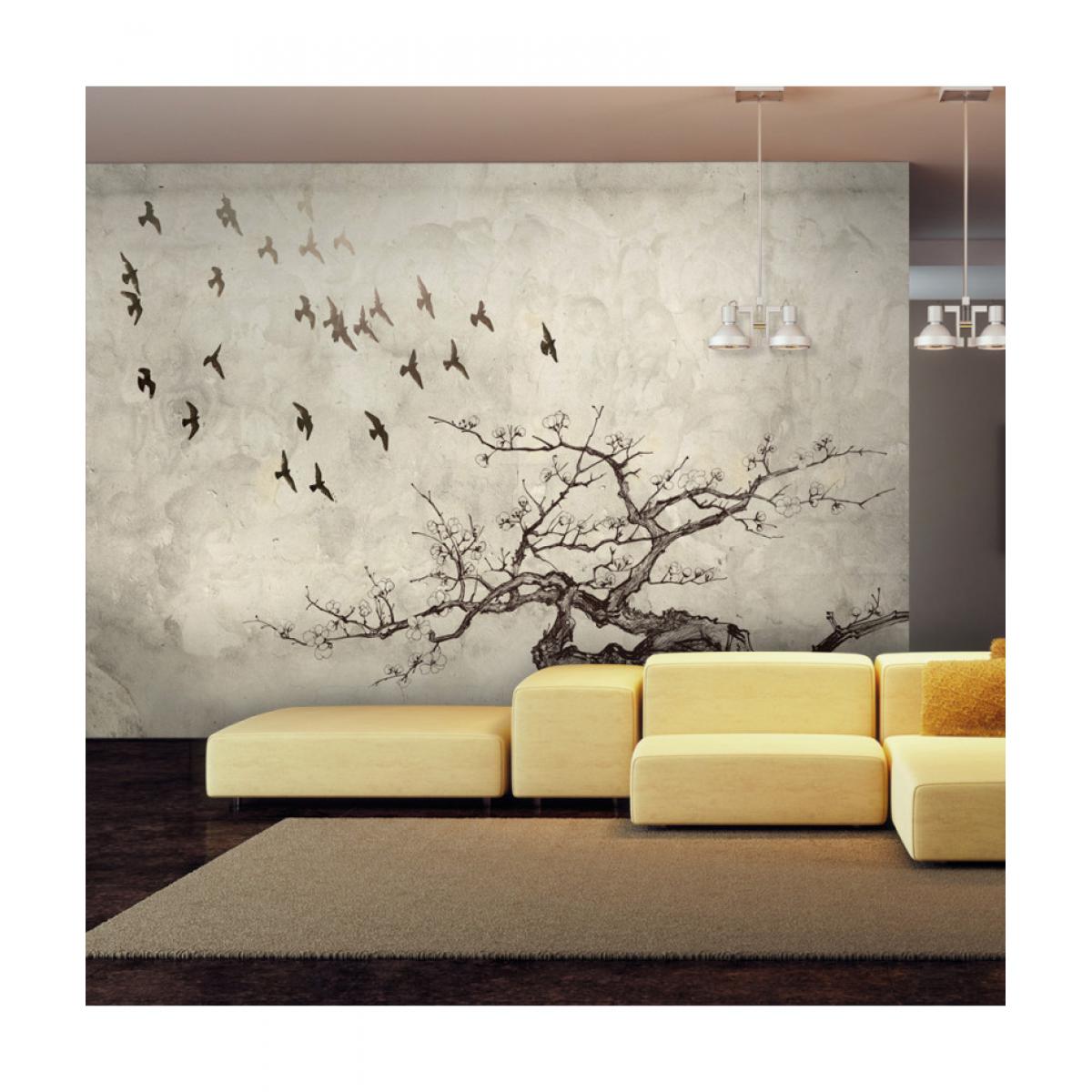 Artgeist - Papier peint - Flock of birds 350x270 - Papier peint