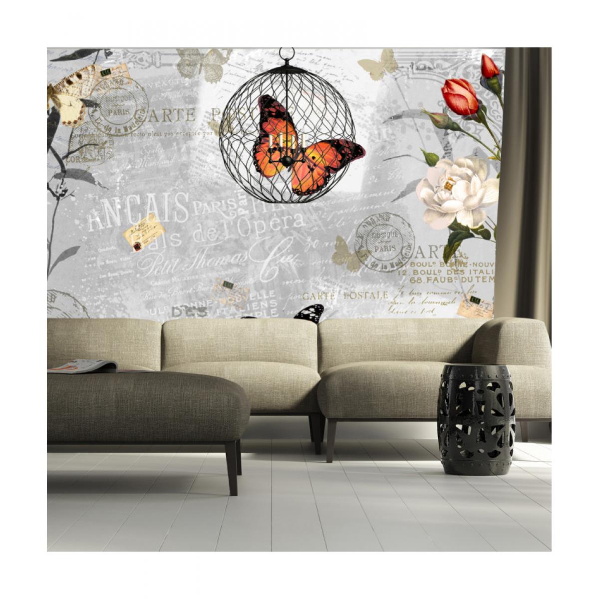 Artgeist - Papier peint - Butterflies song 100x70 - Papier peint