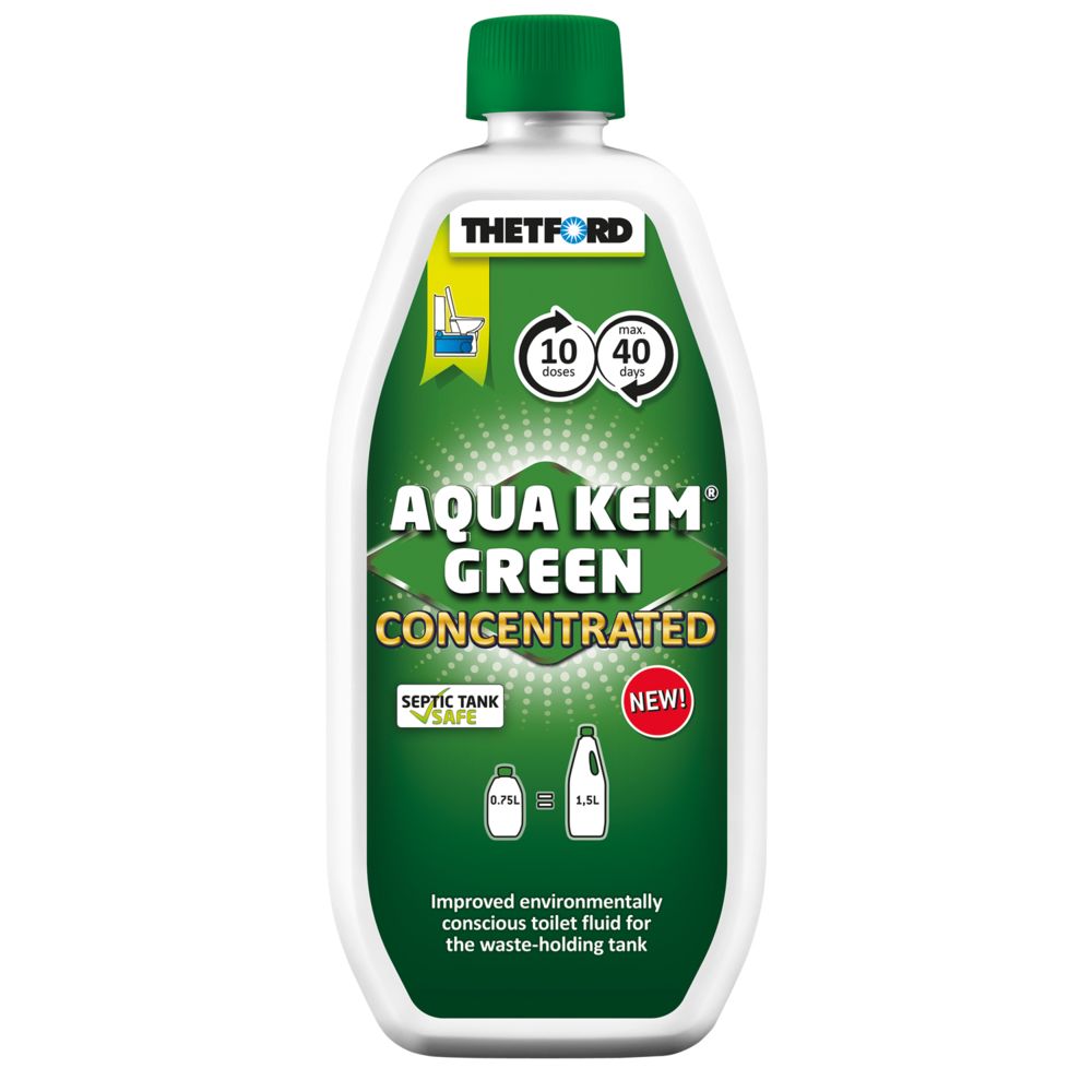 Thetford - Aqua-Kem vert concentré 0,75L - WC chimiques