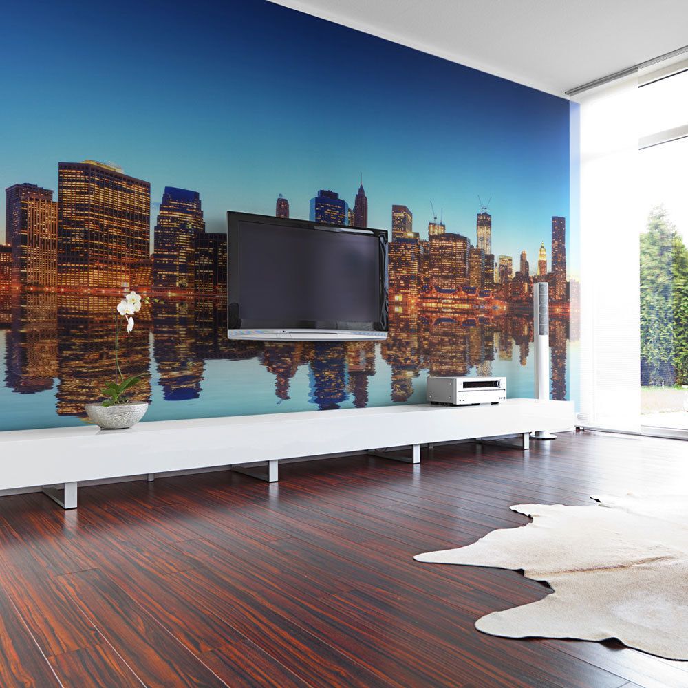 Bimago - Papier peint | Skyline of New York from the water | 250x193 | Ville et Architecture | New York | - Papier peint
