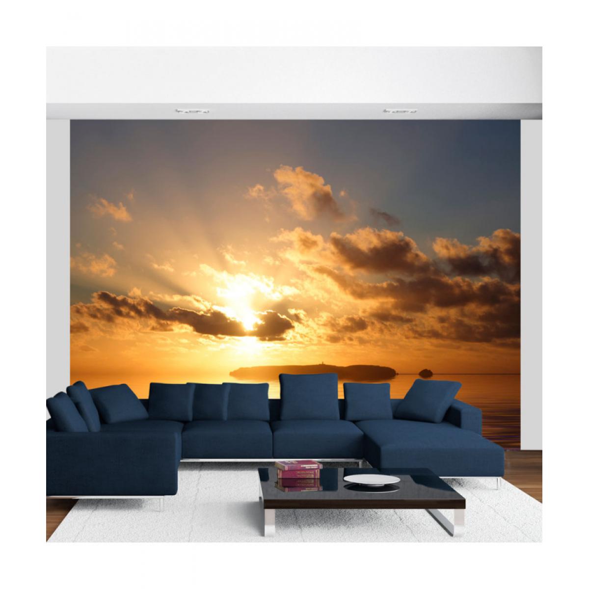 Artgeist - Papier peint - mer - coucher de soleil 350x270 - Papier peint