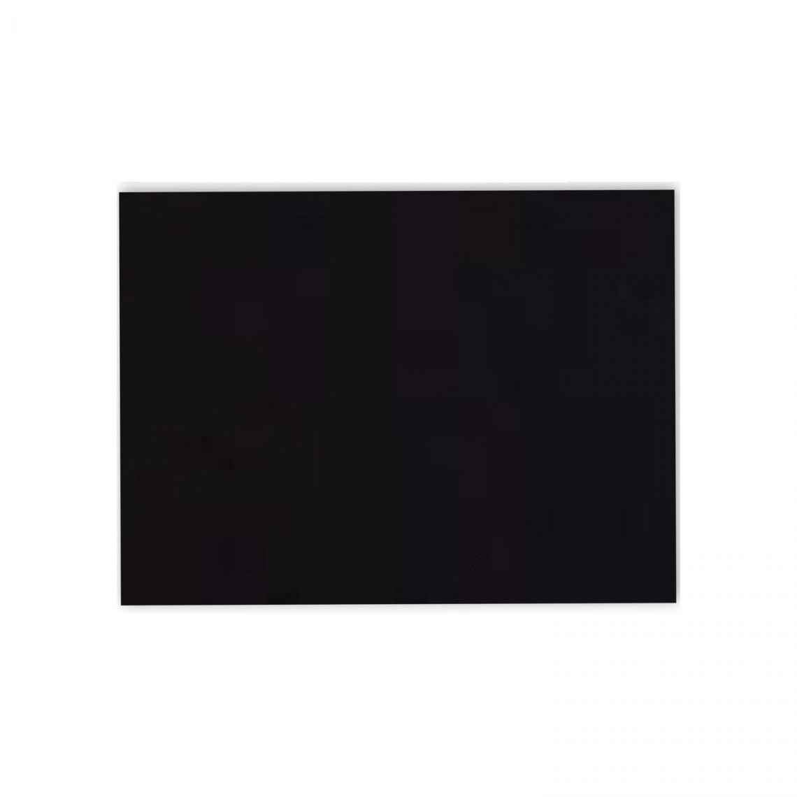 Cpm - Lot 2x Adhésif décoratif pour meuble Brillant - 200 x 67 cm - Noir - Papier peint
