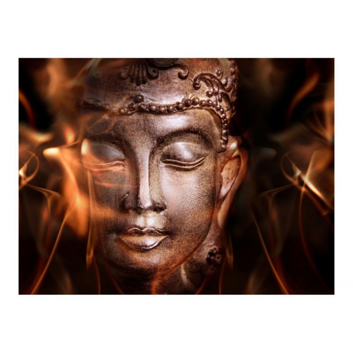 Artgeist - Papier peint - Buddha. Fire of meditation. .Taille : 300x231 - Papier peint