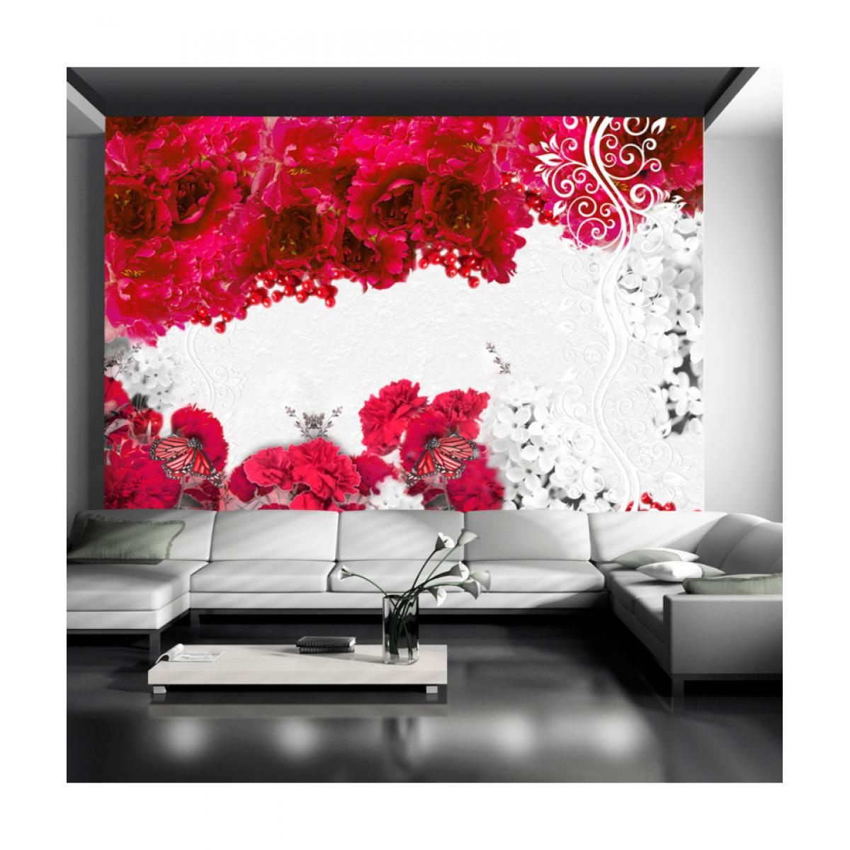 Artgeist - Papier peint - Colors of spring: red 250x175 - Papier peint