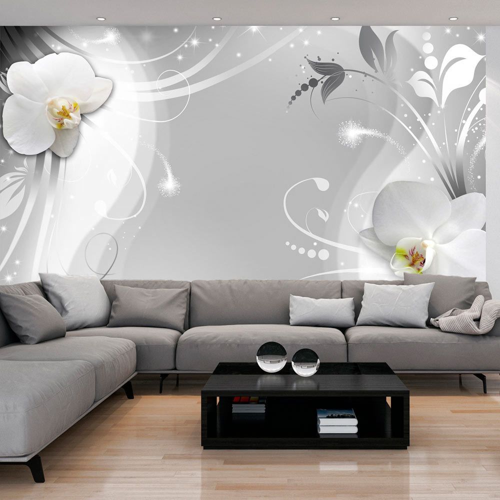 marque generique - 400x280 Papier peint Orchidées Fleurs Contemporain Charming orchid - Papier peint
