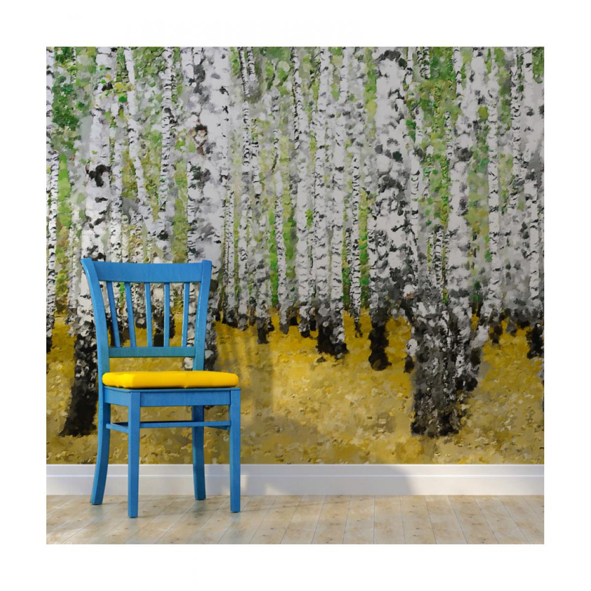 Artgeist - Papier peint - In birch grove... 300x231 - Papier peint