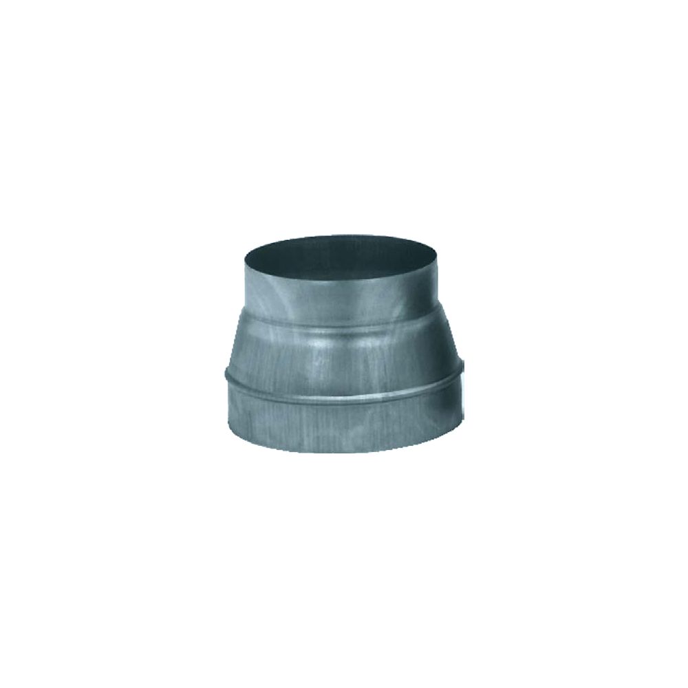 Unelvent - reduction conduit conique galvanisé diamètre 200/80mm - Grille d'aération