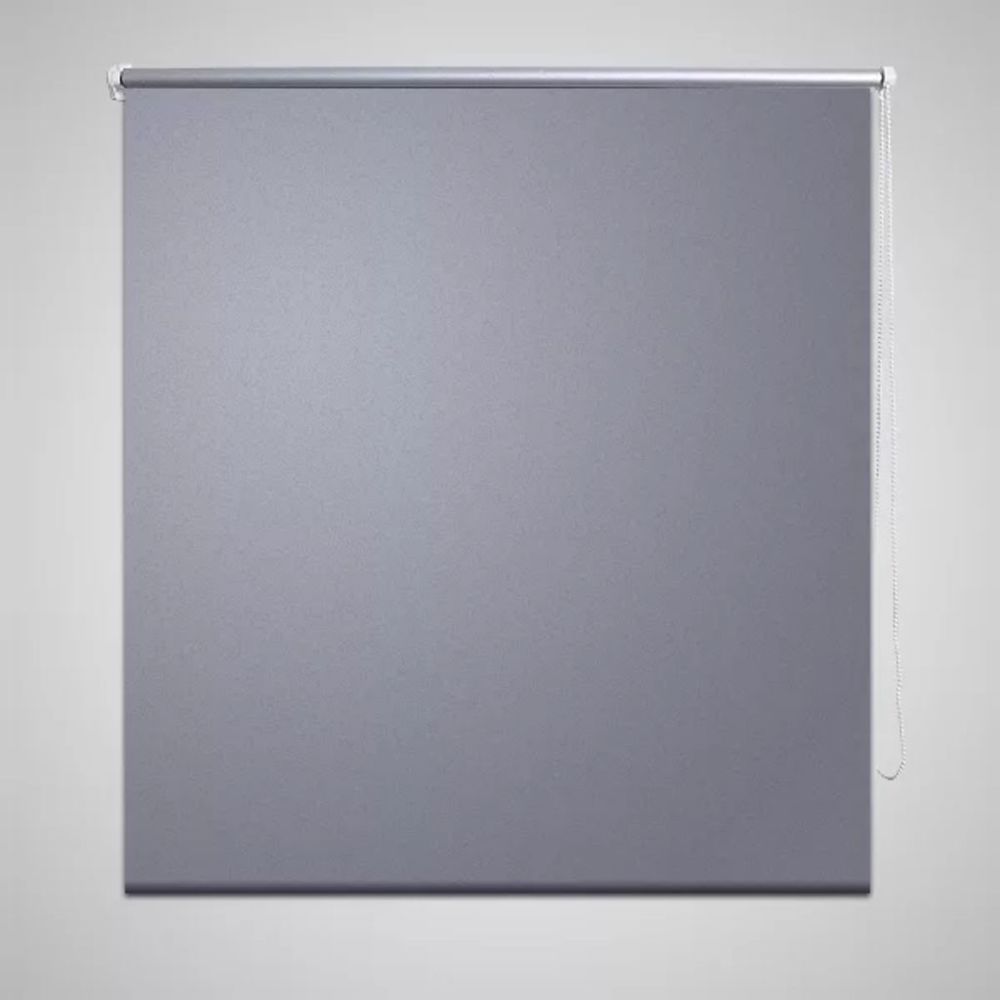 marque generique - Magnifique Habillages de fenêtre ligne Doha Store enrouleur occultant 160 x 175 cm gris - Store compatible Velux