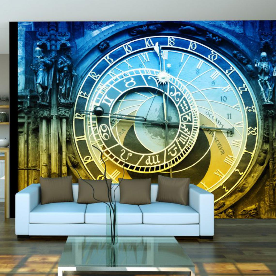 Artgeist - Papier peint - Horloge astronomique de Prague .Taille : 200x154 - Papier peint