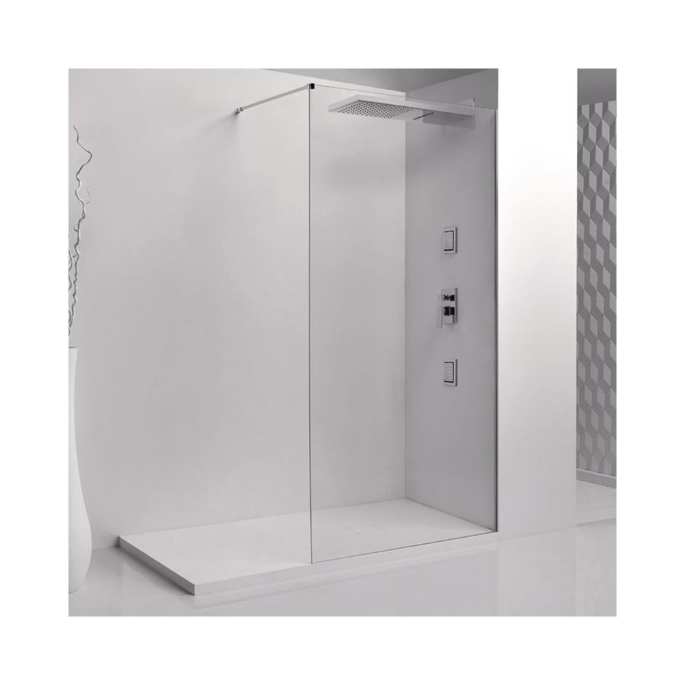Sanycces - Paroi de douche fixe SINGLE 100 x 200 cm - Cabine de douche