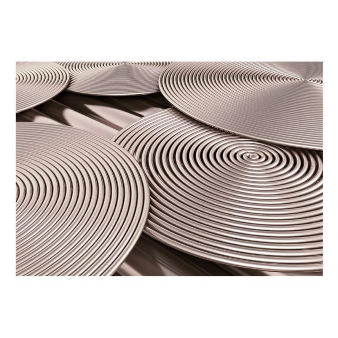 Artgeist - Papier peint - Copper Spirals .Taille : 100x70 - Papier peint