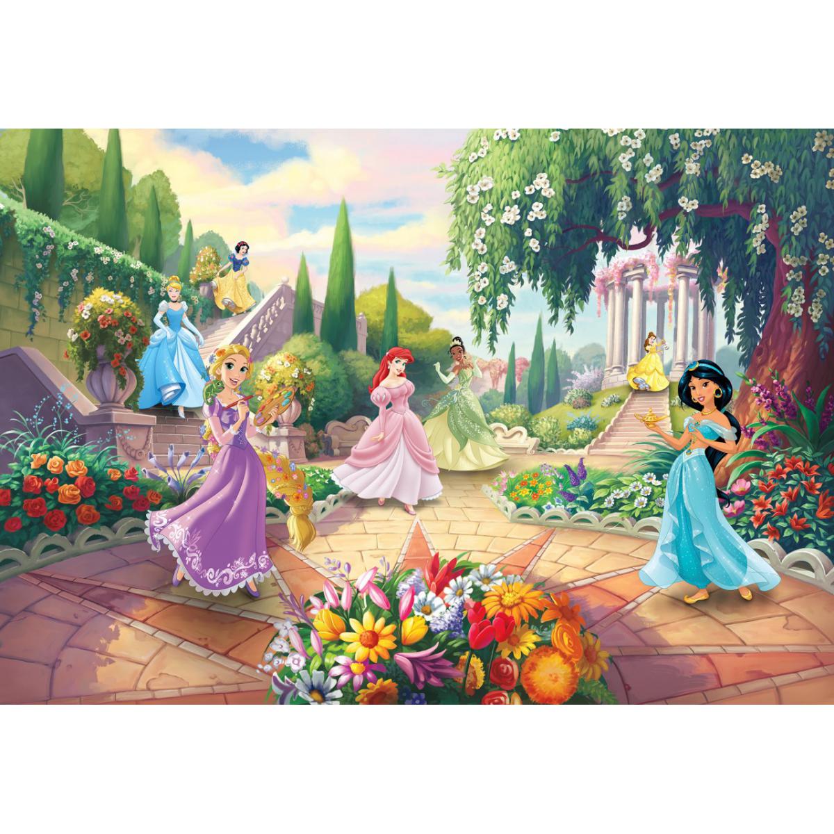 Komar - Papier Peint Photo Les Princesses Disney au parc 368cm x 254cm - Papier peint