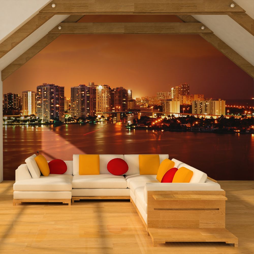 Bimago - Papier peint - Welcome to Miami - Décoration, image, art | Ville et Architecture | - Papier peint