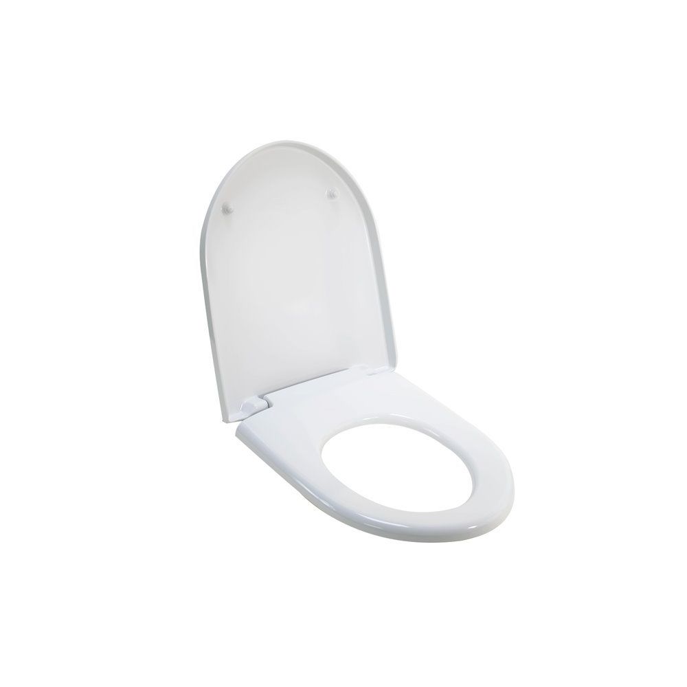 Siamp - Abattant de toilette thermoplastique blanc wc suspendu cuvette Entraxe 150 mm - Abattant WC