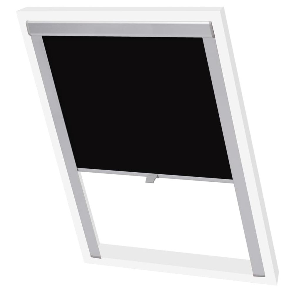 marque generique - Superbe Habillages de fenêtre serie Malé Store occultant roulant Noir PK08 - Store compatible Velux