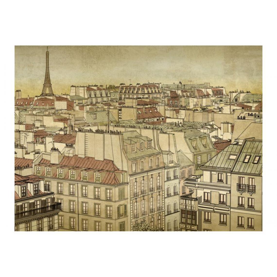 Artgeist - Papier peint - Good bye Paris! .Taille : 300x231 - Papier peint