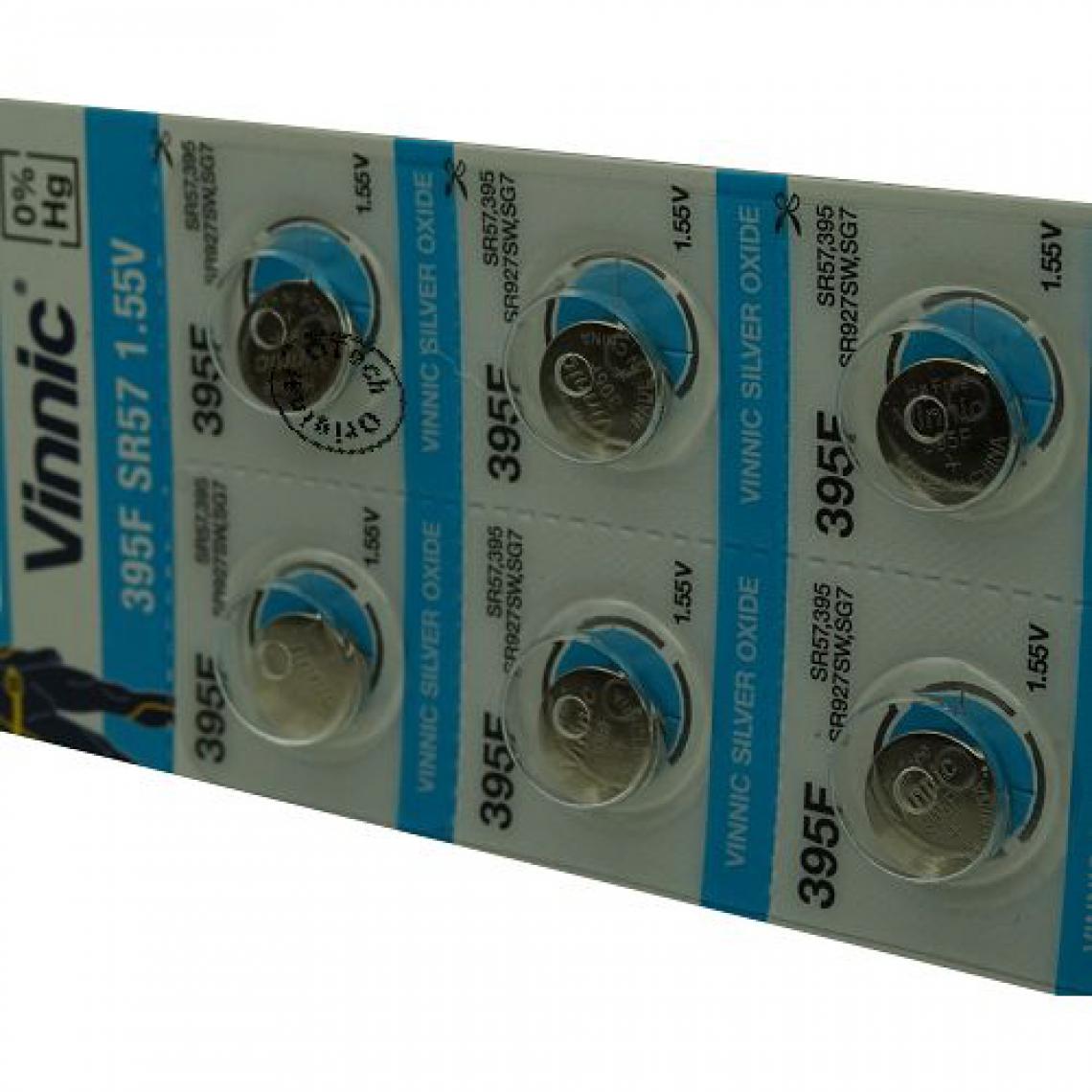 Otech - Pack de 10 piles Vinnic pour IEC SR57 - Piles rechargeables