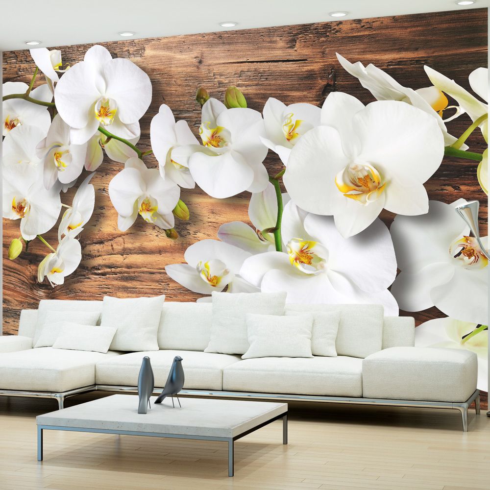 marque generique - 100x70 Papier peint Orchidées Fleurs Inedit Forest Orchid - Papier peint