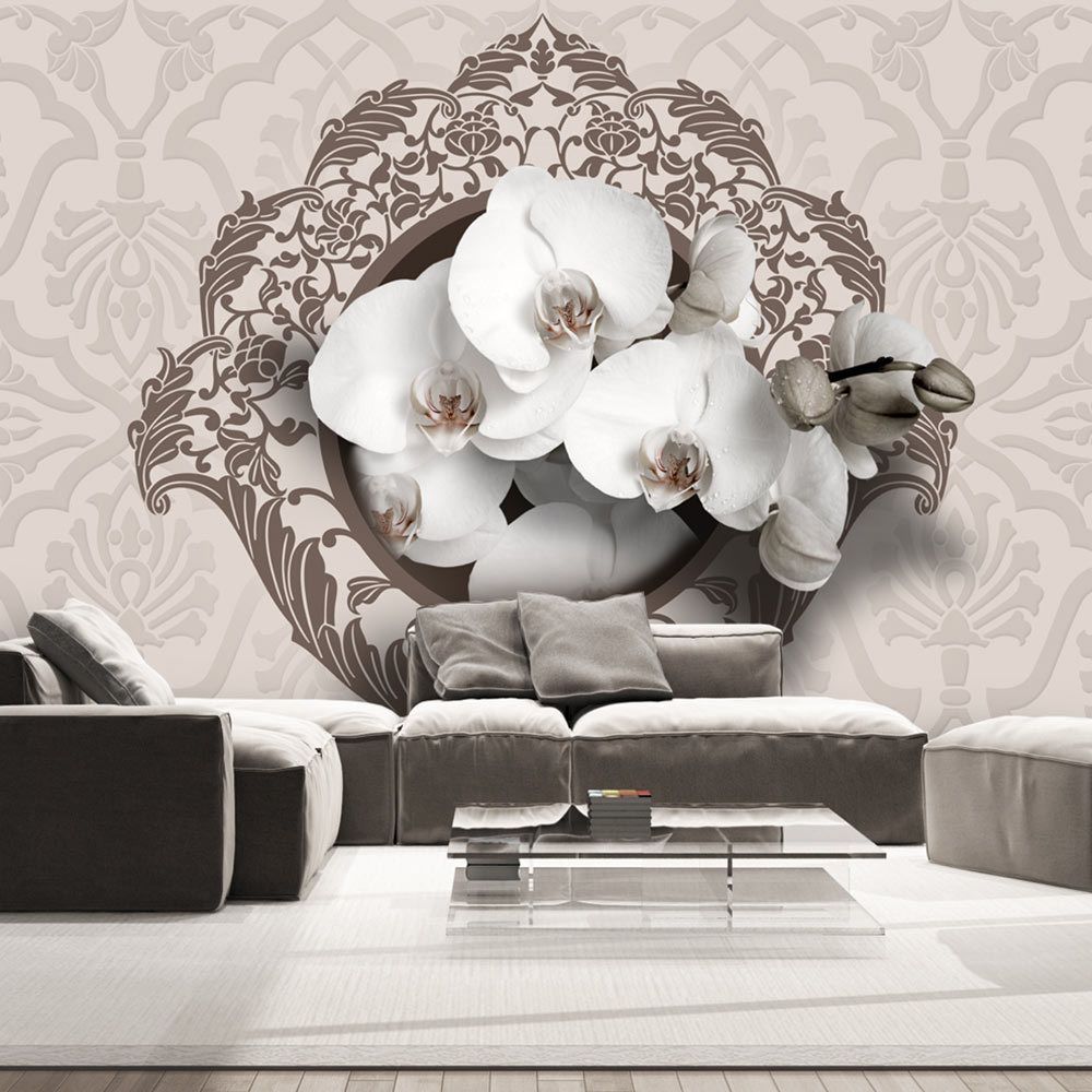 marque generique - 100x70 Papier peint Stylé Royal orchids - Papier peint