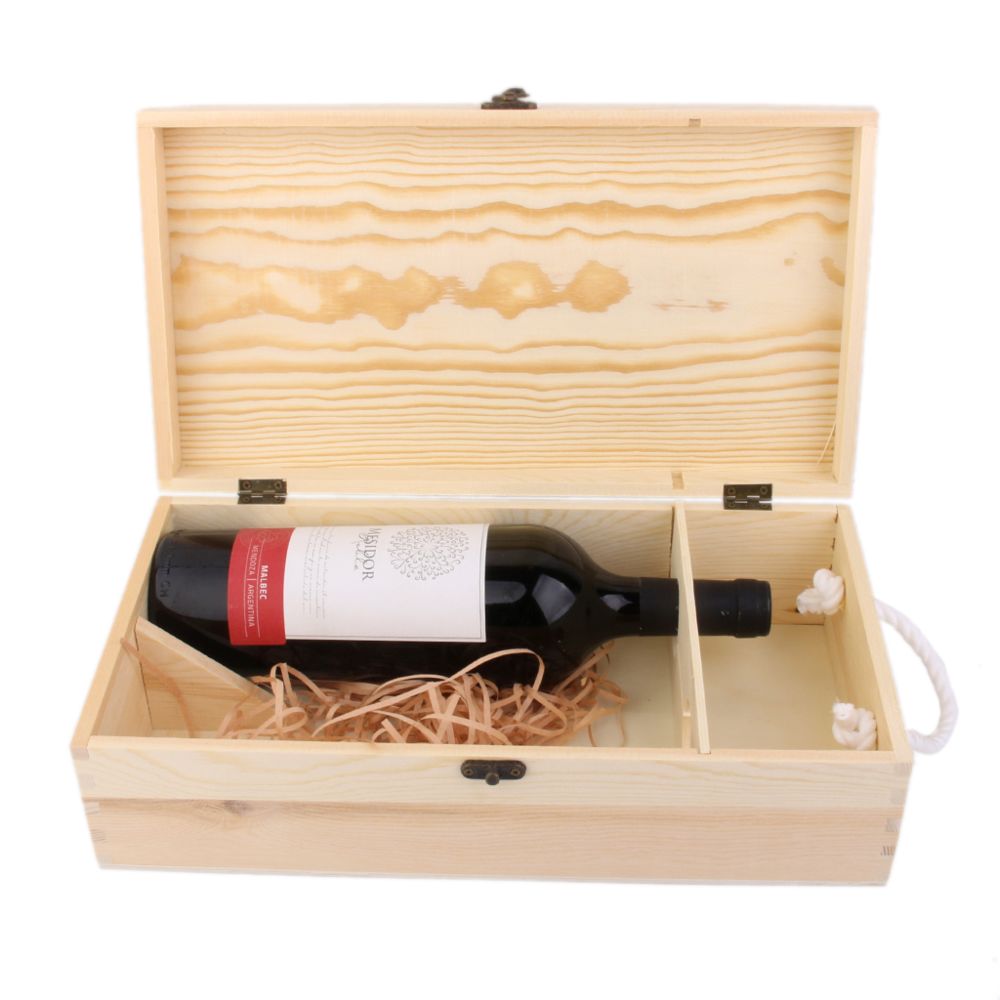 marque generique - Crate Box Bois Wine Carrier - Kitchenette