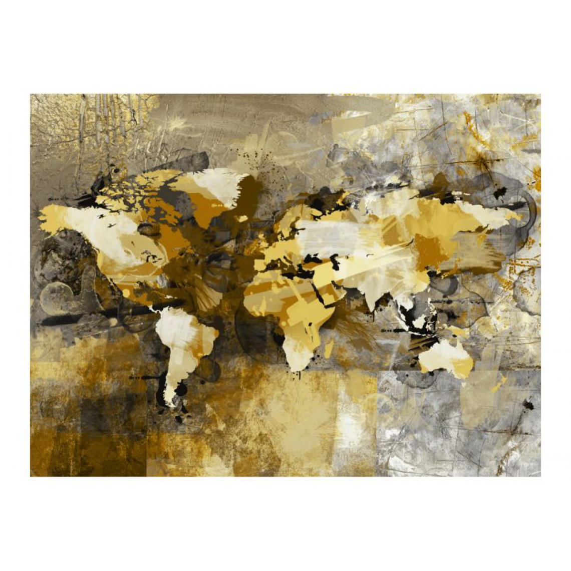 Artgeist - Papier peint - Artistic map of the World .Taille : 300x231 - Papier peint