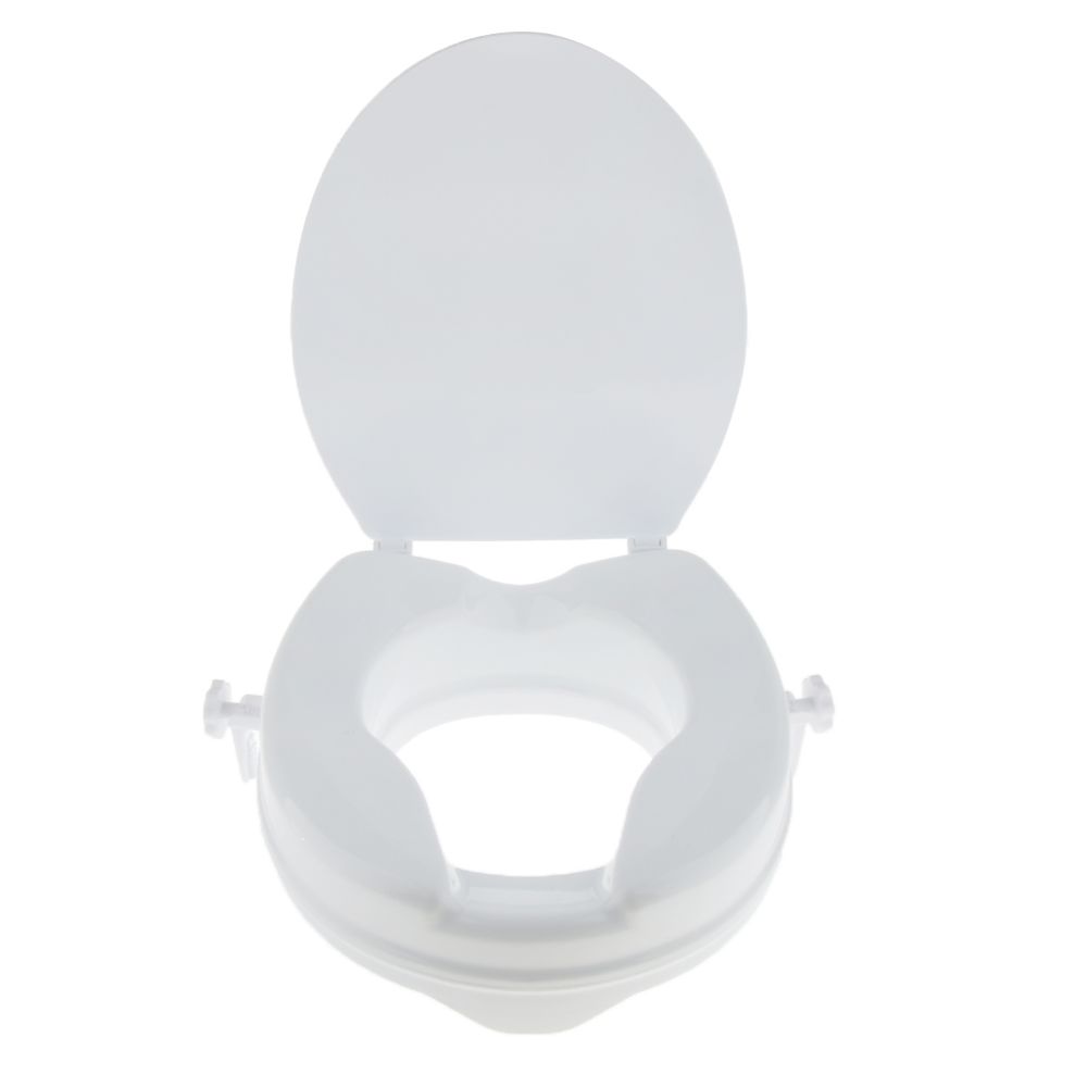 marque generique - Lunettes WC Rehausse-siège de toilette Couvercle Sécurité Accessoires salle de bain - Abattant WC