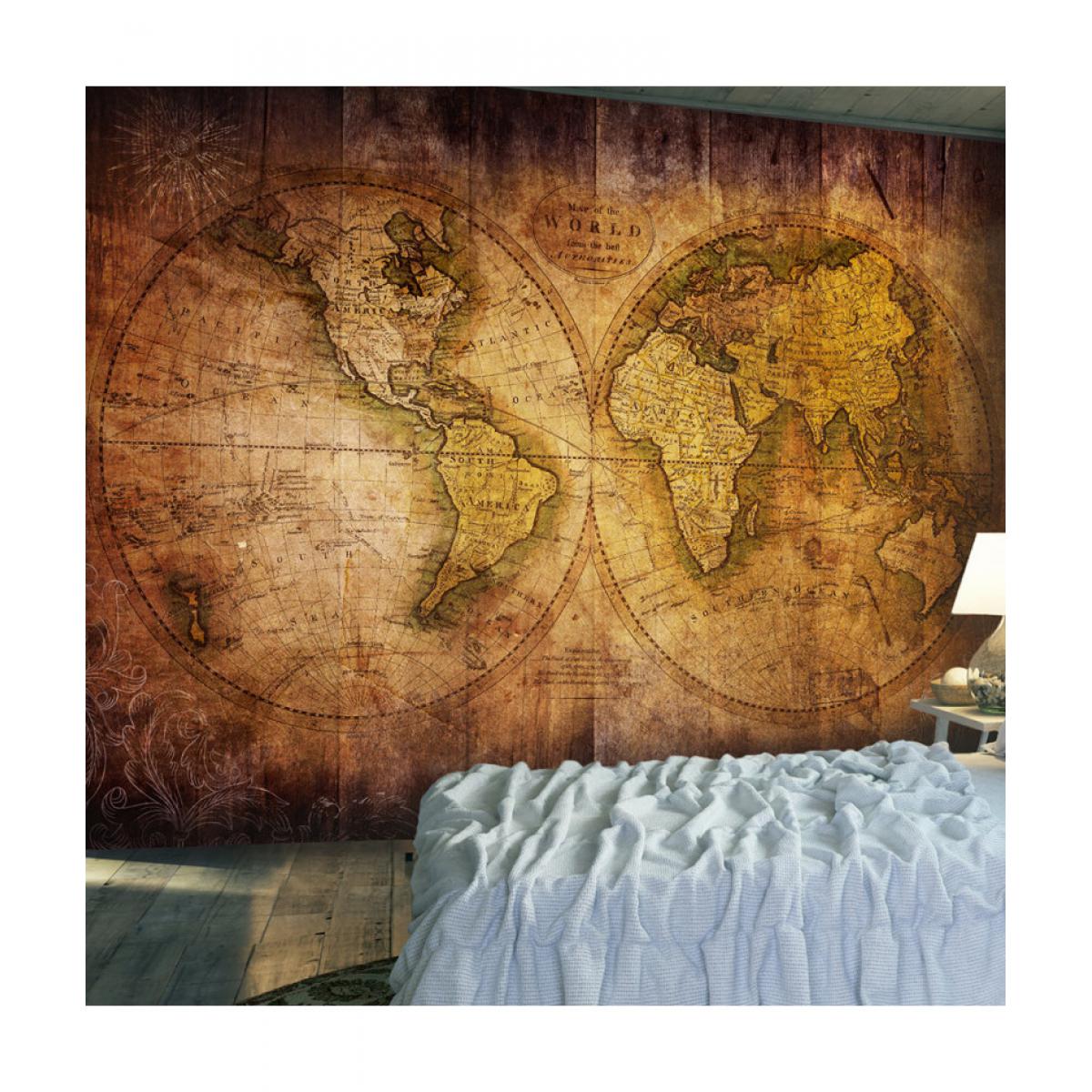 Artgeist - Papier peint - World on old map 300x210 - Papier peint