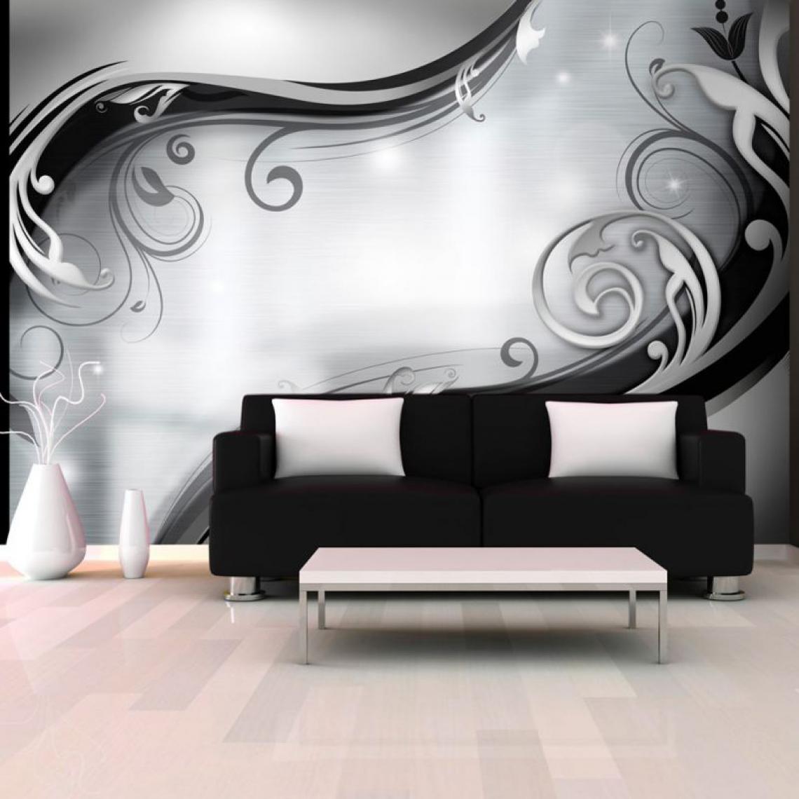 Artgeist - Papier peint - Grey wall .Taille : 200x140 - Papier peint