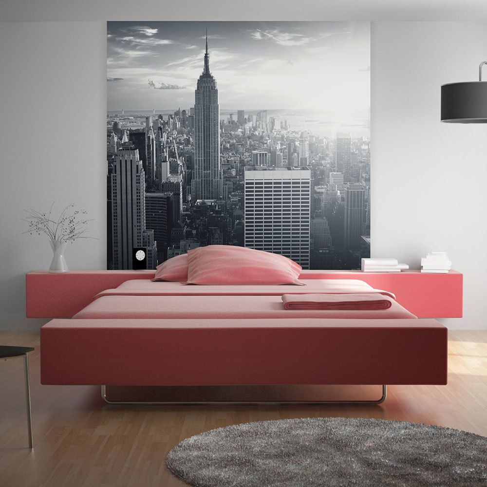 Bimago - Papier peint - Manhattan new-yorkais au lever de soleil - Décoration, image, art | Ville et Architecture | New York | - Papier peint