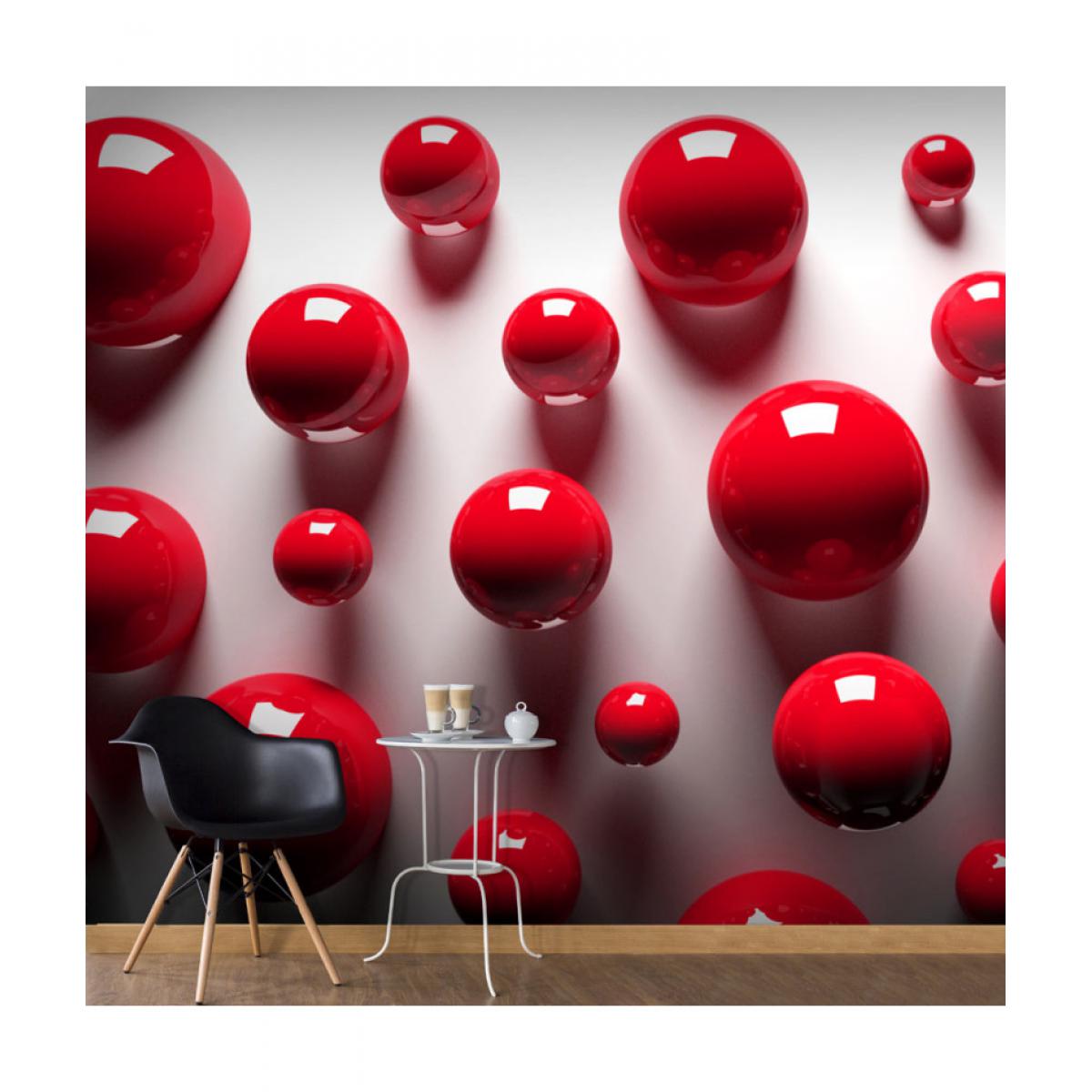 Artgeist - Papier peint - Red Balls 250x175 - Papier peint