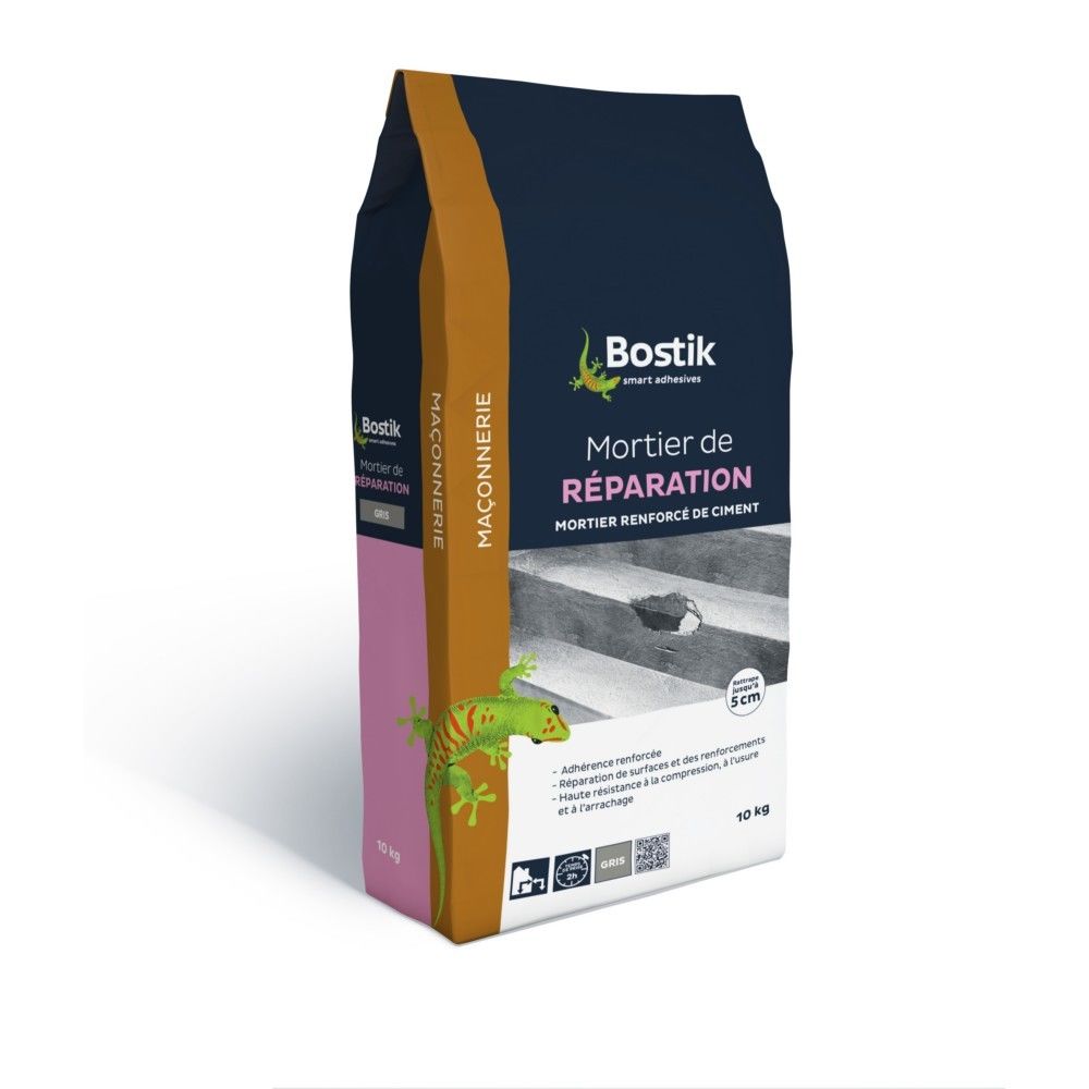 Bostik - Mortier de réparation Bostik 10 kg - Enduit