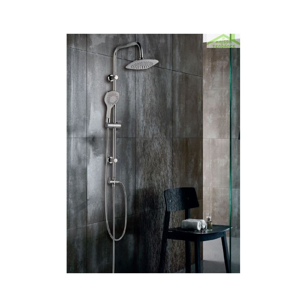 Karag - Colonne de douche murale GIOTA avec douchette en chrome - Colonne de douche
