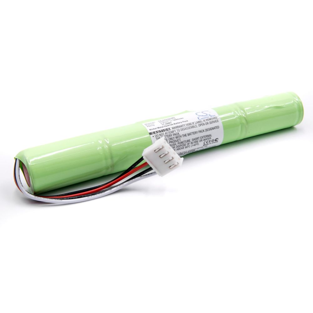 Vhbw - vhbw Batterie NiMH 3600mAh (4.8V) pour matériel médical moniteur patient Datex Ohmeda Trusat Oxymètre de pouls REV J comme 6050-0006-578. - Piles spécifiques