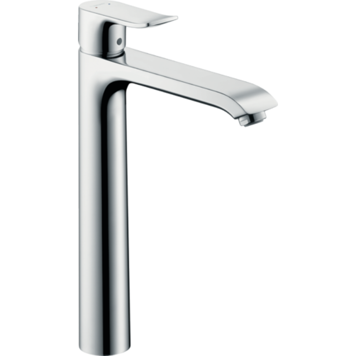 Hansgrohe - Hansgrohe - Mitigeur lavabo Metris 260 longueur 197 mm surélevé pour vasque libre avec tirette et vidage chromé - Mitigeur douche