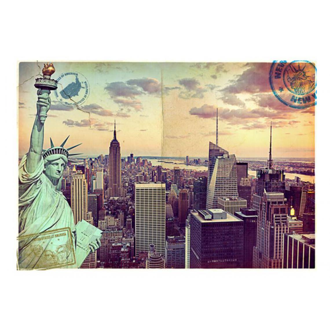 Artgeist - Papier peint - Postcard from New York .Taille : 400x280 - Papier peint