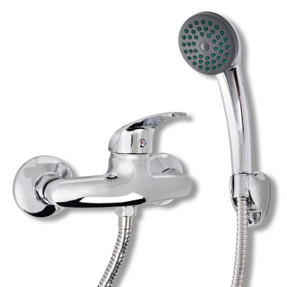 marque generique - Contemporain Équipements sanitaires selection Lomé Kit de robinet de douche Chrome - Robinet de lavabo