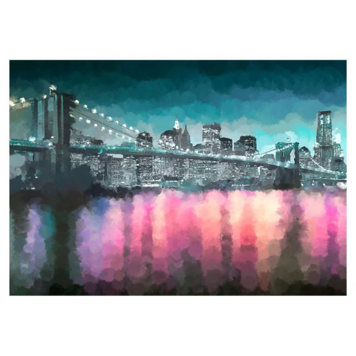 Artgeist - Papier peint - Painted New York .Taille : 350x245 - Papier peint